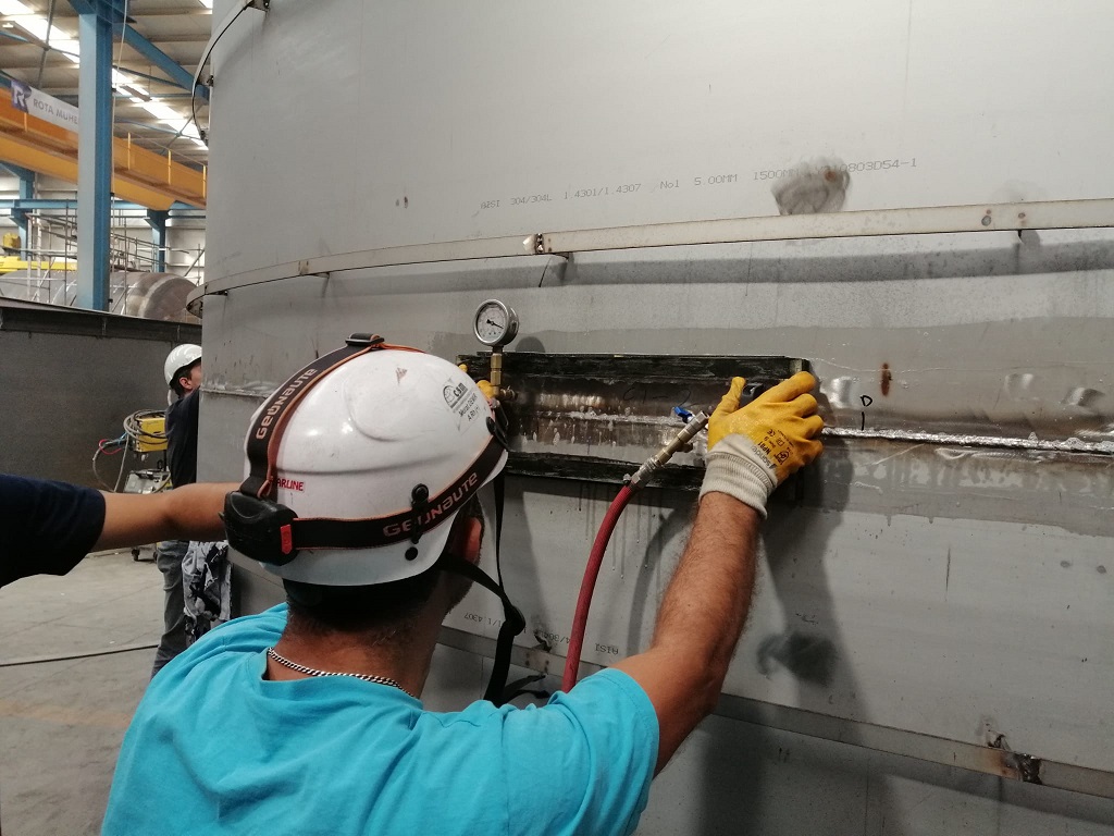 vakum testi
